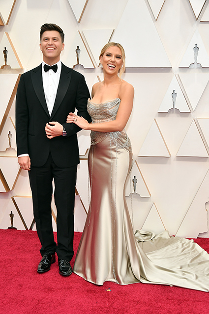 Скарлетт Йоханссон и Колин Жост на церемонии Оскар 2020